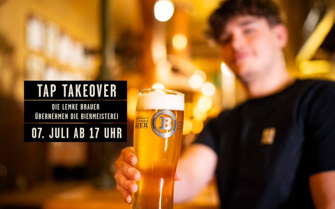 Tap Takeover: Die Brauer übernehmen